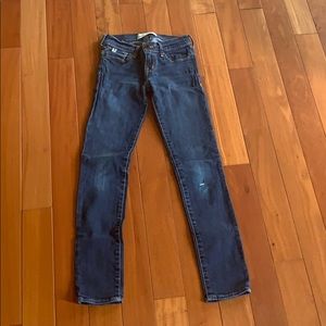 Abercrombie light wash jeans